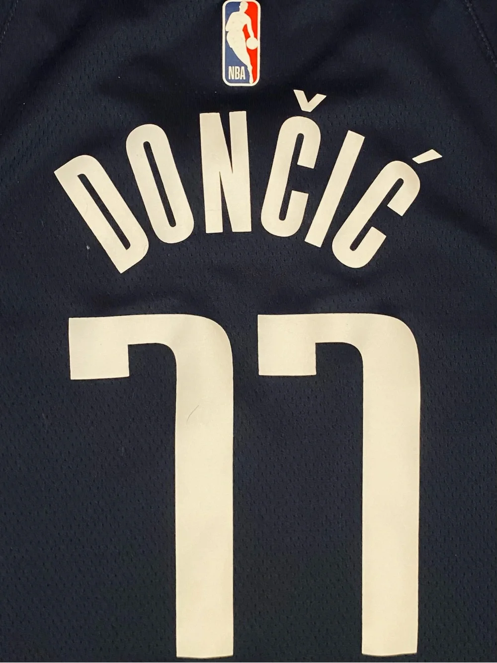 Jordan Dallas Mavericks Luka Dončić #77 Statement Swingman Jersey XXL/56